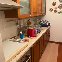 CUCINA COMP. IN STILE ARTE POVERA LEGNO MASSELLO