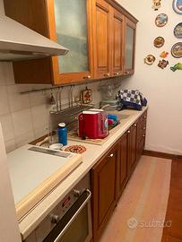 CUCINA COMP. IN STILE ARTE POVERA LEGNO MASSELLO