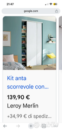 Kit ante scorrevoli Philadelphia Leroy Merlin