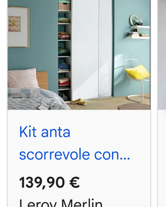 Kit ante scorrevoli Philadelphia Leroy Merlin