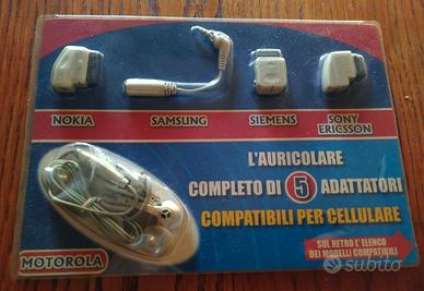 Auricolari ed Adattatori per vecchi cellulari