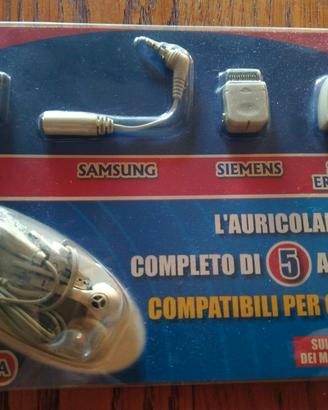 Auricolari ed Adattatori per vecchi cellulari
