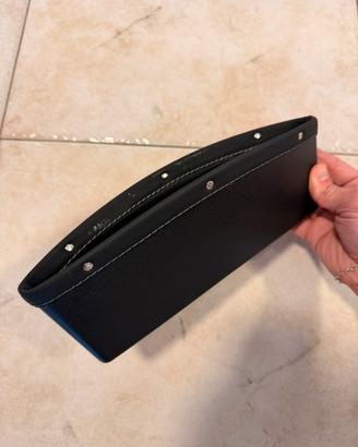Custodia organizer per auto in pelle