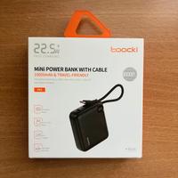 Mini power bank portatile Toocki da 10000mAh
