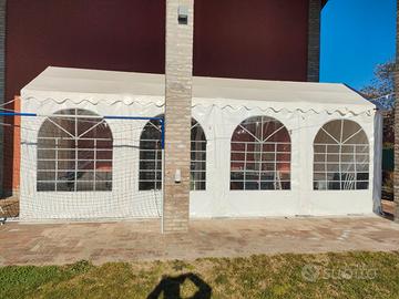 Tendone in PVC robusto misura 3X8 metri