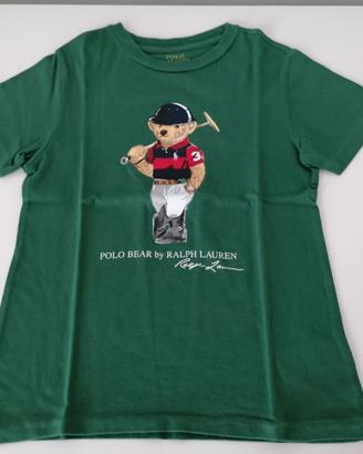 T-SHIRT ORSETTO POLO RALPH LAUREN BAMBINO