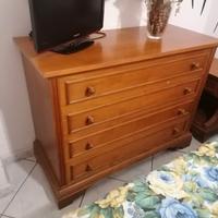 camera matrimoniale completa in legno