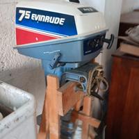 motore per barca fuoribordo evinrude 75 2 tempi