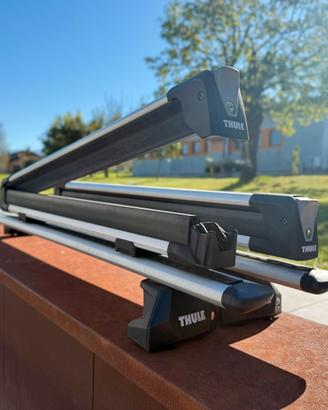 Barre portatutto Thule WingBar Evo 135 + Fixpoint