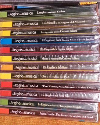 CD LE REGINE DELLA MUSICA (12PZ) BLISTERATI