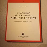 libro - l'accesso ai documenti amministrativi 