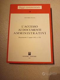 libro - l'accesso ai documenti amministrativi 