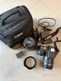 Canon 200D Kit Completo Obiettivo Ritratti+Accesso
