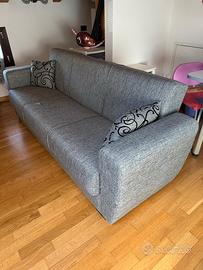 Divano Letto 3 posti, con contenitore