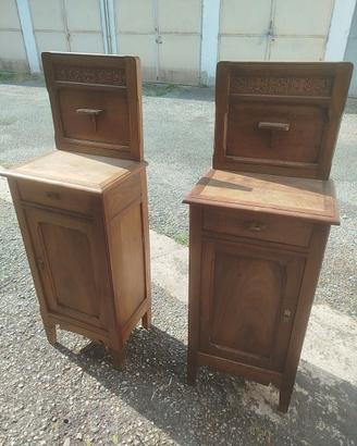 Coppia di comodini anni 30/40