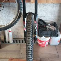 forcella doppia piastra bomber