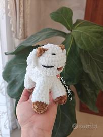 Amigurumi capretta fatta a mano peluche handmade