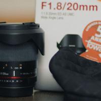 Samyang ED AS UMC 20mm f/1.8 [20 1.8 1,8] Canon EF