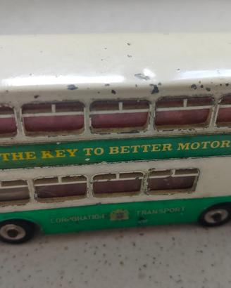 Modellino Dinky toys 293 Leyland bus a due piani