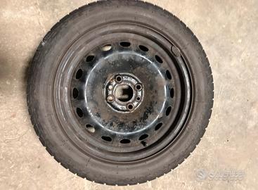 Cerchi e gomme termiche fiat panda lancia ypsilon
