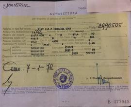 Fiat 500 F d'epoca