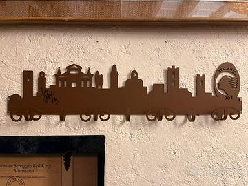 Atalanta appendiabiti in ferro battuto Zapata