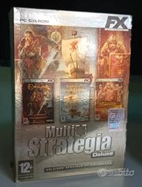 3 videogiochi strategia Deluxe PC FX  collection