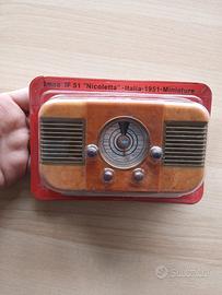 Miniatura Radio Imca IF 51 Nicoletta Italia 1951