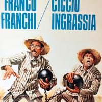 Franco e Ciccio 1974 Locandina originale FARFALLON