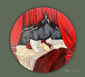 tela di canapa pittura