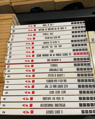 Collezione fumetti Alan Ford Anastatica 1-19
