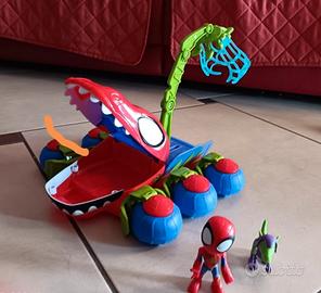 playset Spidey e Dino