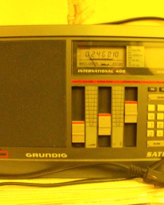 radio con onde corte Grundig Satellit