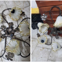 coppia di lampadari