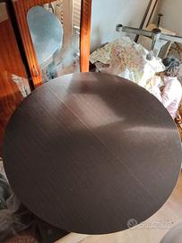 Tavolo rotondo allungabile e 4 sedie