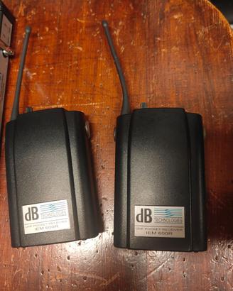 Cuffie radio , per cantanti in-ear monitor