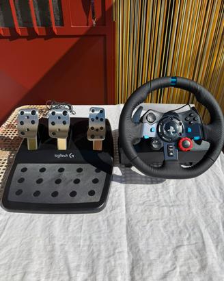 Logitech G29 Driving Force PS5 PS4 PC + pedaliera