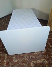 Struttura letto singolo piu materasso