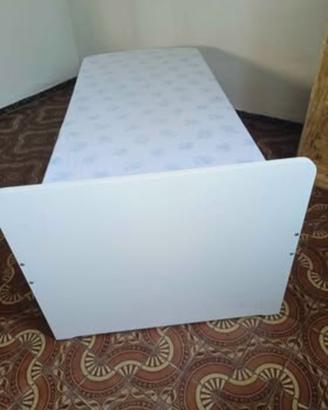 Struttura letto singolo piu materasso