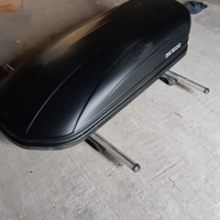 Box portatutto auto con barre