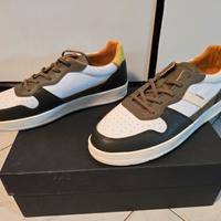 Scarpe d.a.t.e. Verdi e bianche sneakers uomo 45