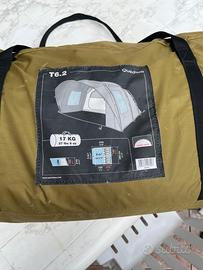 Campeggio tenda per famiglia