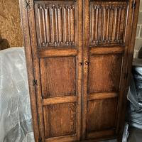 Armadio in legno Inghilterra inizio 1900