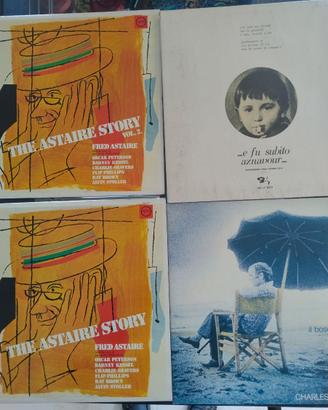 Vinili di Fred Astaire e Charles Aznavour