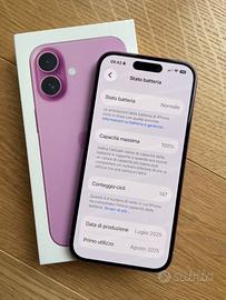 Iphone 16 rosa
