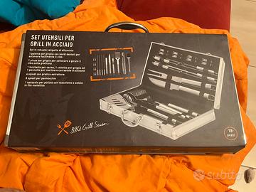 Set per Grill in Acciaio