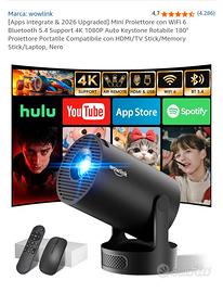 Mini Proiettore con WiFi

