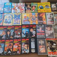 33 videocassette  whs + 3 cd