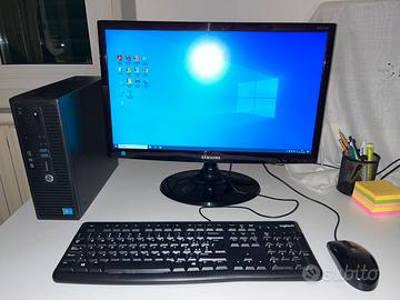 Postazione pc Hp Prodesk