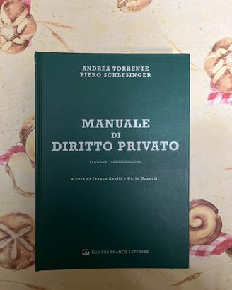 Manuale di diritto privato - Torrente - Nuovo